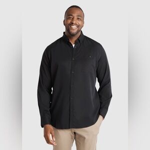 Johnny Bigg BLACK LINCOLN LYOCELL SHIRT XXL NEW